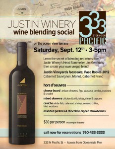 Justin Winery Blending