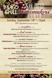 San Diego Winemaker Lunch